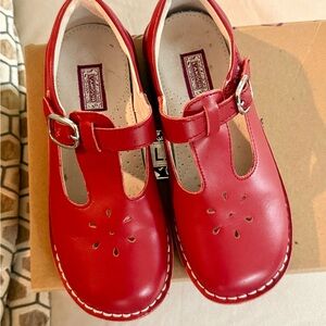 Red L’Amour Mary Jane’s, Size 3, Excellent condition